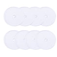 thumbnail image 5 of 200Pc Clear Disc Pads to Stabilize Earrings Ear Comfort Round Disc Earrings Back, 5 of 6