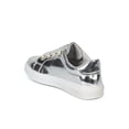 thumbnail image 3 of New Women Leatherette Low Top Faux Pearl Lace Free Sneaker - 17993 By Yoki, 3 of 5