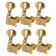 thumbnail image 5 of 6 uds afinadores de cuerda de guitarra de aleación de Zinc shamjiam para guitarra eléctrica dorado, 5 of 5