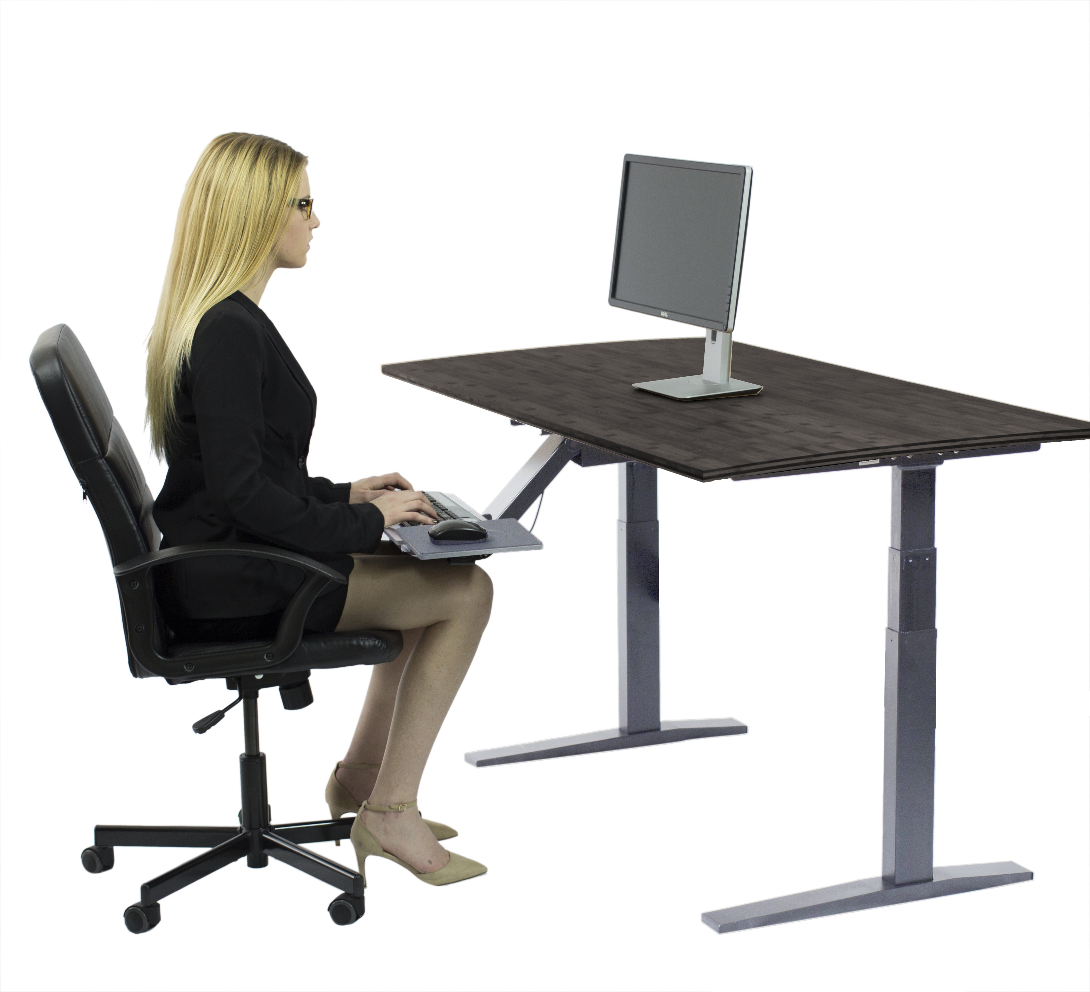 Rise Up Dual Motor Adjustable Height Electric Standing Desk 48x30