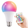 thumbnail image 2 of Bombillas Wi Fi, 3 bombillas LED inteligentes RGBLED bombillas ultra sensibles, 2 of 10