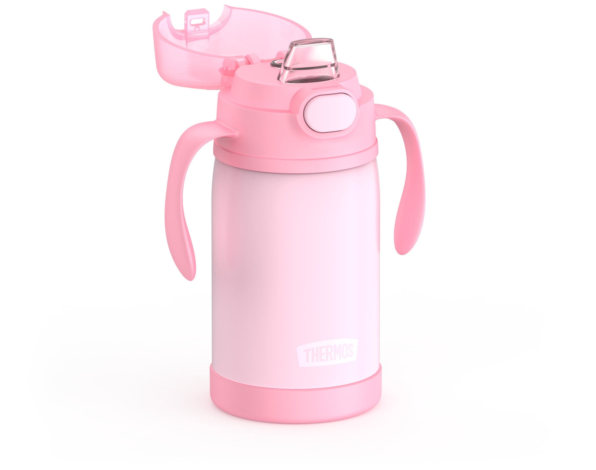 Thermos Biberon à Paille en Acier Inoxydable Isolé sous Vide 10 Oz