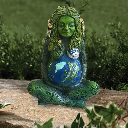 Mother Earth Figurine, Mother Earth Ornament, Millennial Gaia Mother ...