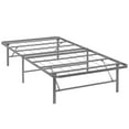 thumbnail image 5 of Modway Horizon Stainless Steel Twin Metal Bed Frame in Silver, 5 of 8