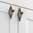 thumbnail image 3 of GlideRite  3-inch Rustic Bronze T-Handle Birdcage Cabinet Knobs (Pack of 10), 3 of 4