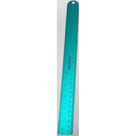 Westcott 12" Aluminum Ruler, Mint