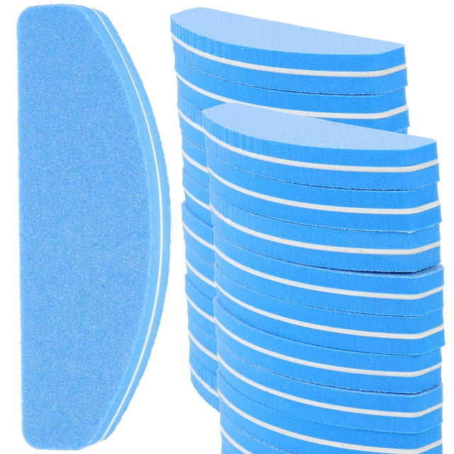 20Pcs Sponge Nail Files Nail Polishing Tool Pedicure Files Nail Trimming Sponge Nail Polishing Files