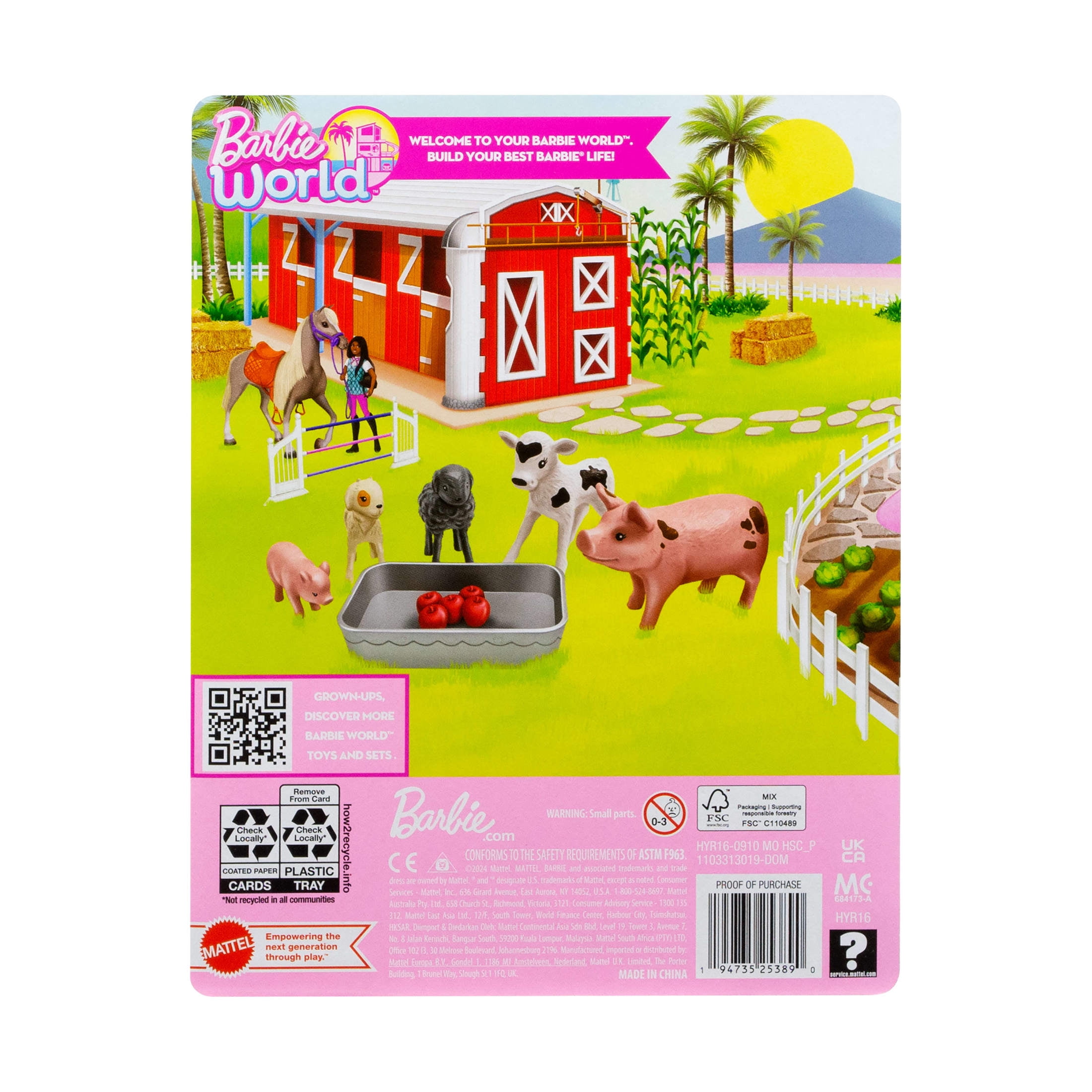 Barbie farm animals sale
