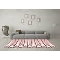 thumbnail image 3 of Ahgly Company Indoor Rectangle Solid Red Modern Area Rugs, 8' x 10', 3 of 4