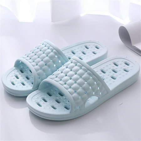 

Shower Shoes Quick Dry Non-Slip Bathroom Slippers for Men Women Dorm Home Slides