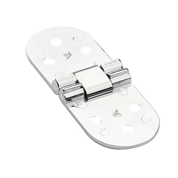 WDOplteas Bisagra Invisible para Puerta Gabinete Aleación Invisible 180 Grados Con Orificio (plata)