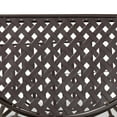 thumbnail image 5 of Baxton Studio Laraine Modern and Contemporary Black Metal Outdoor Console Table, 5 of 9