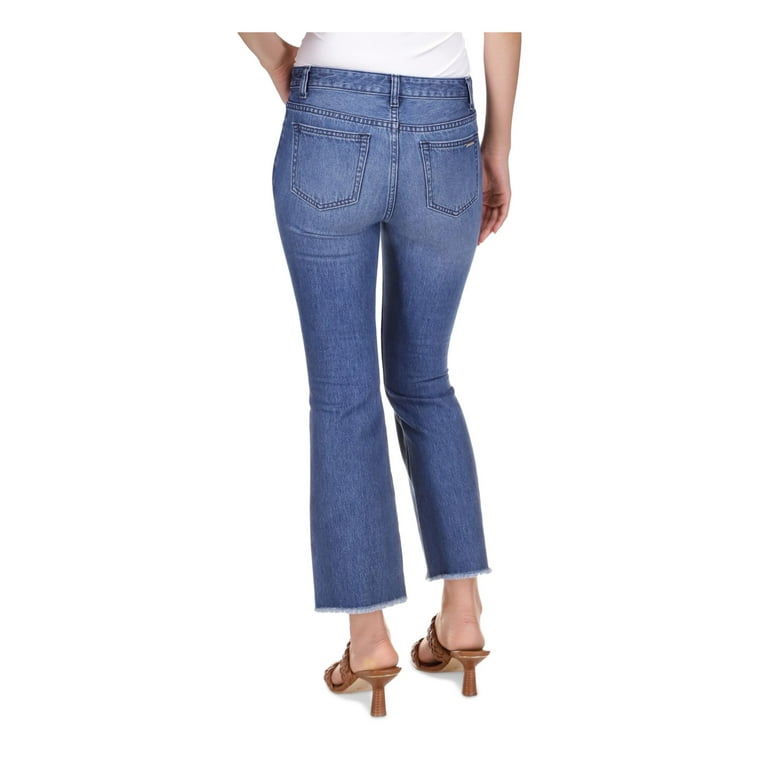 Michael kors womens straight leg jeans sales