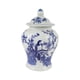 thumbnail image 2 of Jarrones decorativos de jengibre azul y blanco, florero tradicional multiusos Aves, 2 of 9