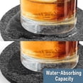 thumbnail image 3 of Felt Coasters Set of 10 with Holder, Absorbent Heat Resistant Cup Mats for Dining Table Coffee Table, 3 of 10