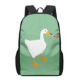 thumbnail image 1 of CHAO Mochilas escolares con diseño romántico de pareja de gansos y puesta de sol para niños y niñas, mochilas para estudiantes de primaria, mochilas para niños y adolescentes, mochilas de gran capacid, 1 of 5