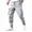 Gray, variant on Men's Cargo Jogger Sweatpants Elastic Drawstring Waist Snap Pockets Loose Fitting Casual Daily Outdoor sports pants Beige XXL