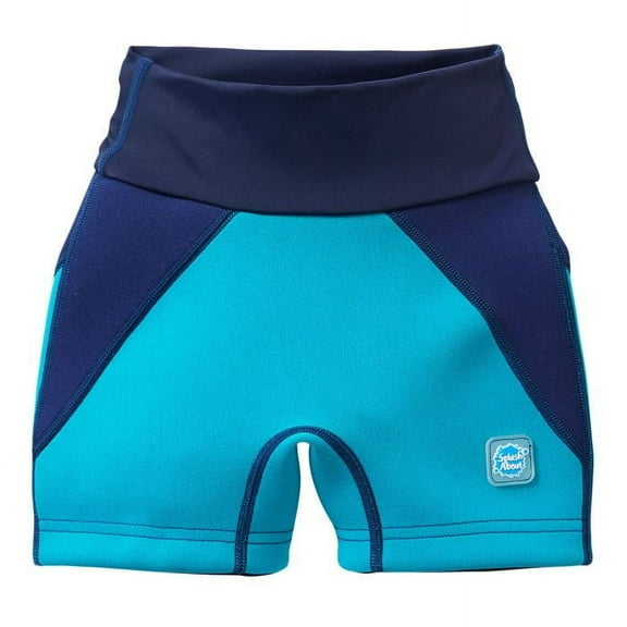 Splash About Kids Jammers, Navy/Jade, 4-5 Years
