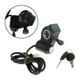 thumbnail image 3 of 1pc 12V-99V Portable Thumb Throttle Digital Battery Voltage Display Switch Power Indicator for Electric Lock, 3 of 8