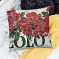 thumbnail image 2 of BANET Throw Lumbar Pillow Covers Black Background with Decorations Pillow Cases for Sofa Couch 18x18in, 2 of 5
