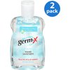 Germ-X Moisturizing Hand Sanitizer, 8 fl oz (Pack of 2)