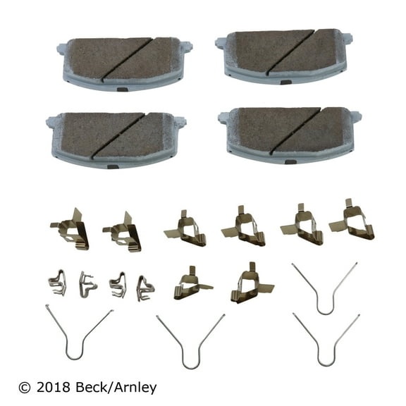 BeckArnley 085-6220 Premium Asm Pads W / Hardware