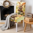 thumbnail image 6 of Antqov Easter Chair Covers Washable Bunny Eggs Chair Slipcovers Protector Removable Easter Dining Chair Covers for Party Holiday Kitchen Home Decorations, 6 of 6