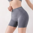 thumbnail image 5 of Clearance under $5 JINMGG Shorts for Women Clearance $5 Women's Shaping Shorts Comfort Breathable Fabric Shapewear Unique Fiber Restoration Shaper for Women Gray L, 5 of 6
