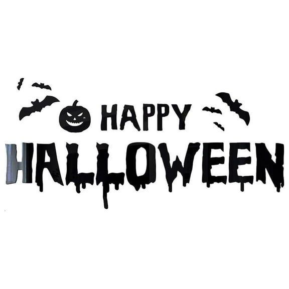 Jierger Halloween Wall Decor Bat Decorations Wall Decal 3D Bats Decor Wall Stickers Self Adhesive DIY Halloween Mirror Party Glass Window Indoor and Outdoor Home Decor 29.52"x 35.2"