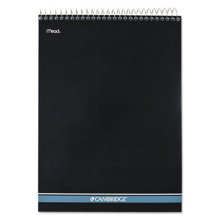 Stiff-Back Wire Bound Notepad, Medium/College Rule, Navy Cover, 70 White 8.5 x 11.5 Sheets Stiff-Back Wire Bound Notepad, Medium/College Rule, Navy Cover, 70 White 8.5 x 11.5 Sheets