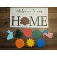 thumbnail image 3 of 15x30cm 7 piezas Accesorios de intercambiables para cartel de bienvenida Placas de Navidad Iconos Piezas Valentín Insters de cumpleañ perfecl cartel de bienvenida a casa, 3 of 8