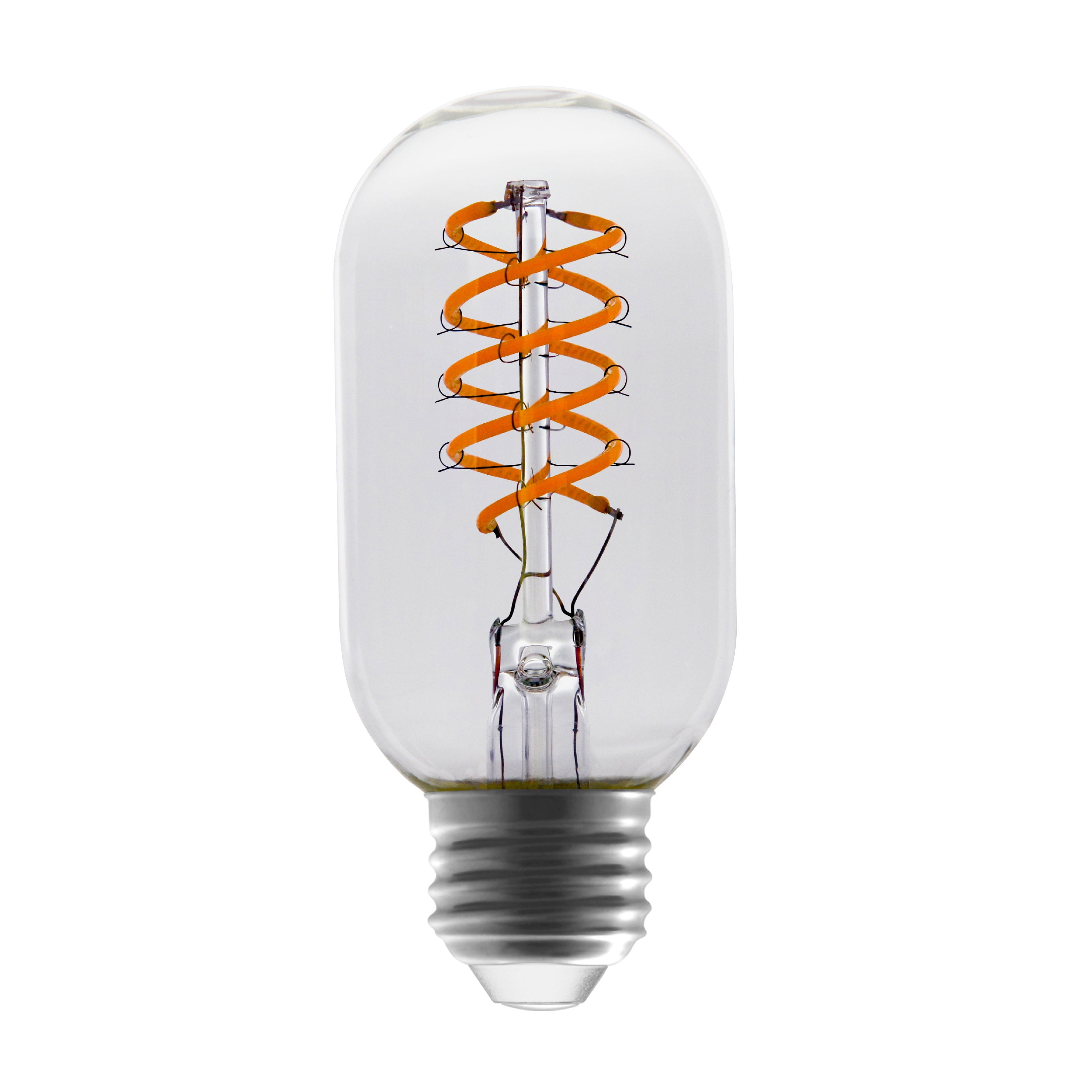 Better Homes & Gardens T45 LED Vintage Light Bulb 40 Watts, Soft White Spiral Filament E26 Dimmable 2 Pack