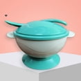 thumbnail image 6 of D-GROEE 1 Set Baby Silicone Suction Bowls with Spoons Baby Led Weaning Food Bowl Food Grade Toddler Food Storage Bowl Dishwasher Microwave Safe Feeding, 6 of 8