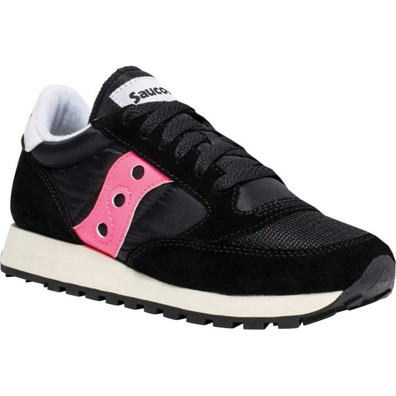 Women's Saucony Originals Jazz Original Vintage Sneaker Black/Pink 8 M