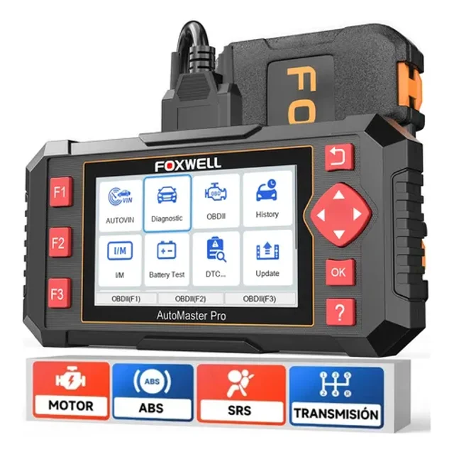 Foxwell Nt604 Elite Obd2 Escáner Automotriz Abs Srs Motor