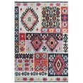 thumbnail image 2 of SAFAVIEH Adirondack Jakov Southwest Area Rug, Aqua/Fuchsia, 5'1" x 7'6", 2 of 3
