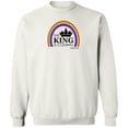 thumbnail image 3 of The King is Coming Men’s Crewneck Sweatshirt, 3 of 7