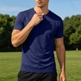 thumbnail image 5 of SAWOBUUN Mens Quick Dry Athletic T-Shirt Short Sleeve Moisture Wicking Workout Top Lightweight Breathable Stretch Gym Running Tee, 5 of 9
