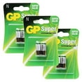thumbnail image 1 of GP Alkaline Battery GP 910A, LR1 - N 1.5V, 3PACK X 2PCS, 1 of 6