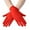 Red, variant on Gloves for Women Red Fashion Solid Color Short Stretch Ceremonial Dance