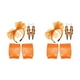 thumbnail image 1 of Aros para El pelo y pendientes de relámpago Sexy guantes de red de pesca Minnieouse Naranja 2Conjunto, 1 of 6