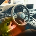 thumbnail image 3 of Monster Basics Bluetooth Car Interior Lights, Sound-Reactive Multi-Color RGB Lights, 4-Pack, 3 of 9