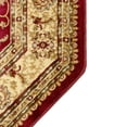 thumbnail image 6 of Rugs.com Aditi Collection Rug – 5' 3 Octagon Red Low Rug Perfect For Living Rooms, Kitchens, Entryways, 6 of 9