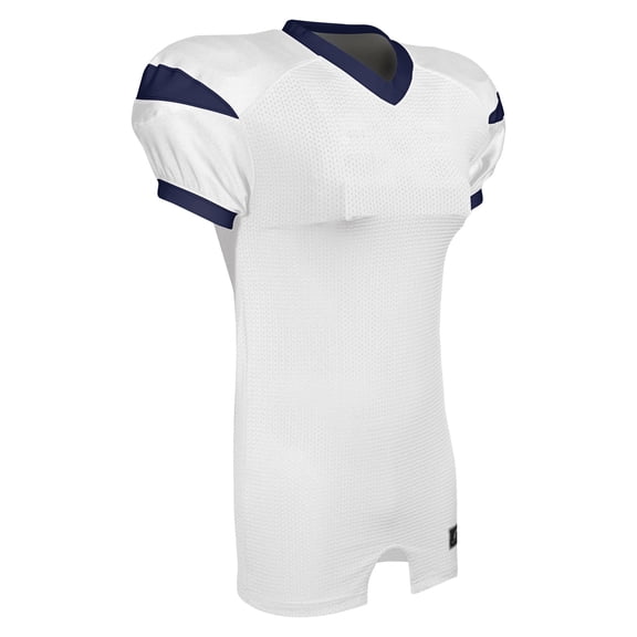 Backer Football Jersey - WHITE BODY, NAVY BODY - S
