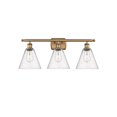thumbnail image 2 of Innovations Lighting - Berkshire - 3 Light Bath Vanity In Industrial Style-11.25, 2 of 5