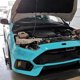 thumbnail image 5 of Para Ford Focus Mk3.5 2015-2018 boca de entrada de aire Tuyere labio blanco Afortunado Sencillez, 5 of 5