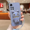 thumbnail image 1 of Funda con soporte plegable de conejo para Samsung Galaxy, carcasa con revestimiento para teléfono Samsung Galaxy S21, S20 FE, Note 20, 10 Pro, S23, S22 Ultra, S10 Plus Lite, 1 of 4