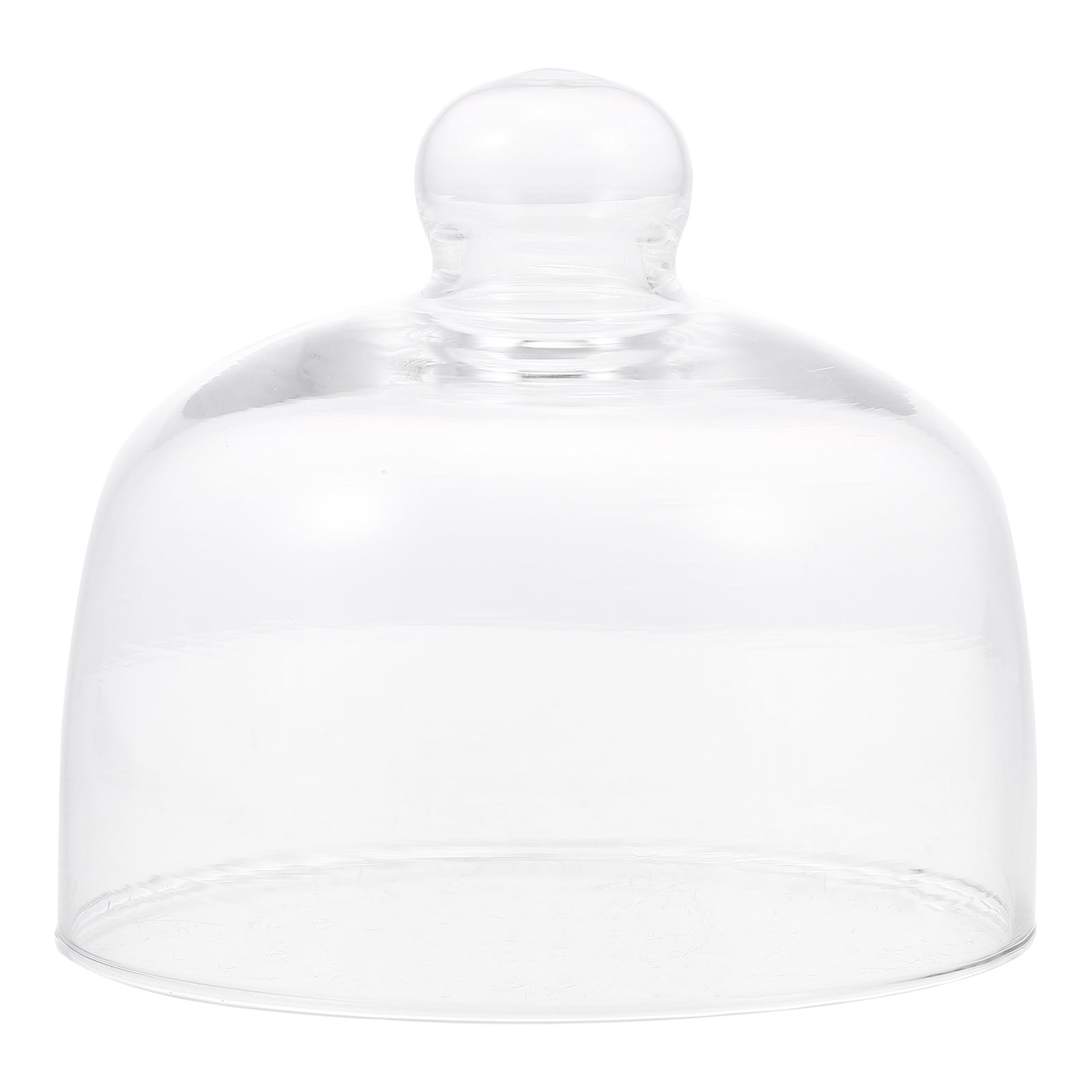 Dome Cover Cake Glass Dessert Serving Display Cloche Food Cheese Stand