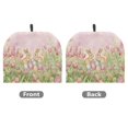 thumbnail image 2 of HELLHERO Bunny Duo with Easter Eggs Tea Cozy Polyester Canvas Dust Proof Easy to Clean for Gift, 2 of 8