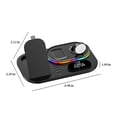 thumbnail image 6 of Bouanq Portable Wireless Charger Wireless Charging Station, Upgraded 4 In 1 Wireless Charger Stand With Breathing Indicator,With 30W Max Wireless Charger Stand, 6 of 6
